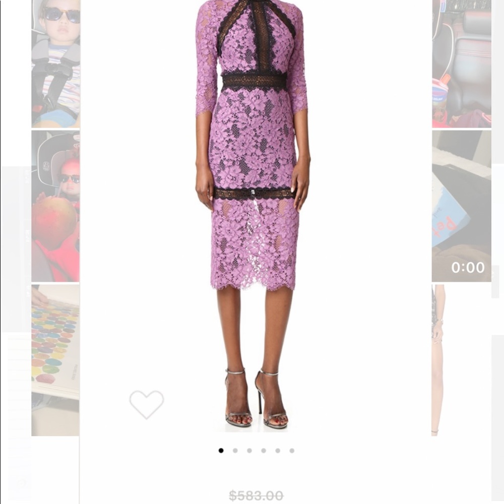 Alexis Randi Lace Midi dress